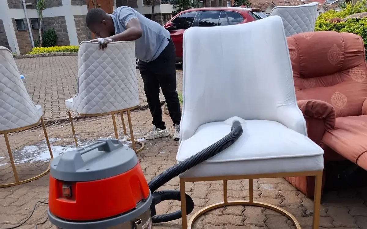 Dining Seat Cleaning by Soft Touch Cleaning Services