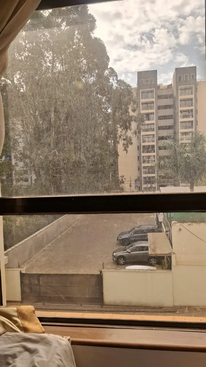 Window & Exterior Cleaning: before cleaning